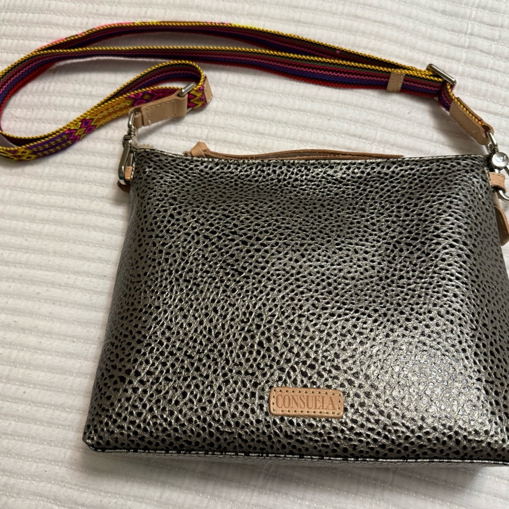 Consuela Tommy Crossbody Bag with Colorful Strap